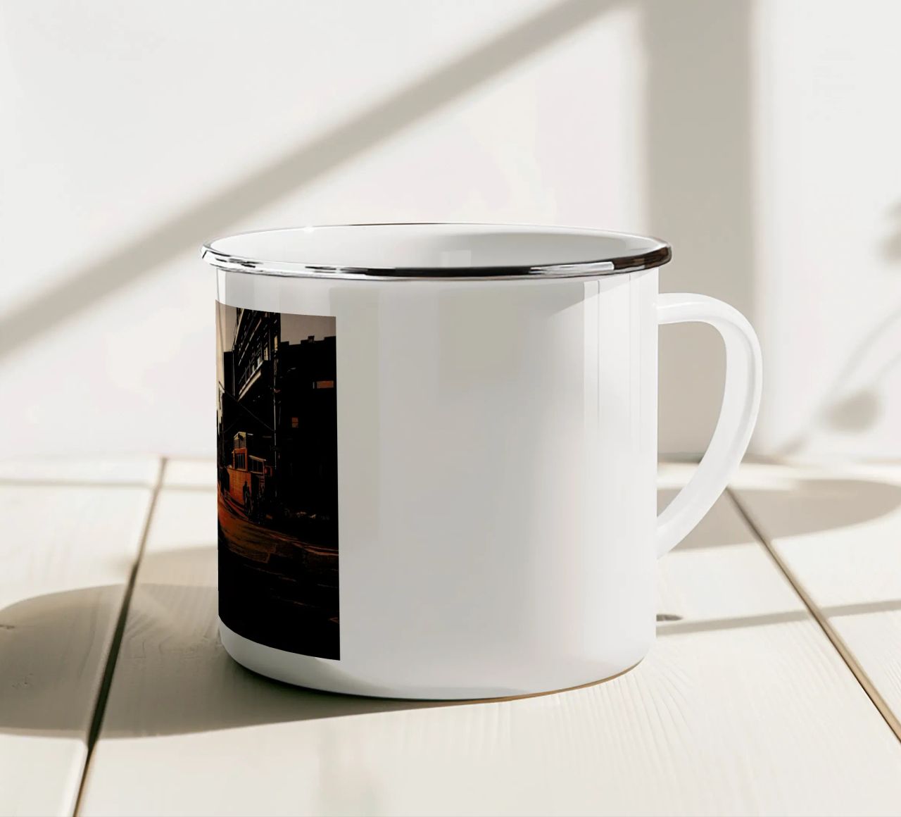 Warm tazza in smalto da Philipp Reinhard