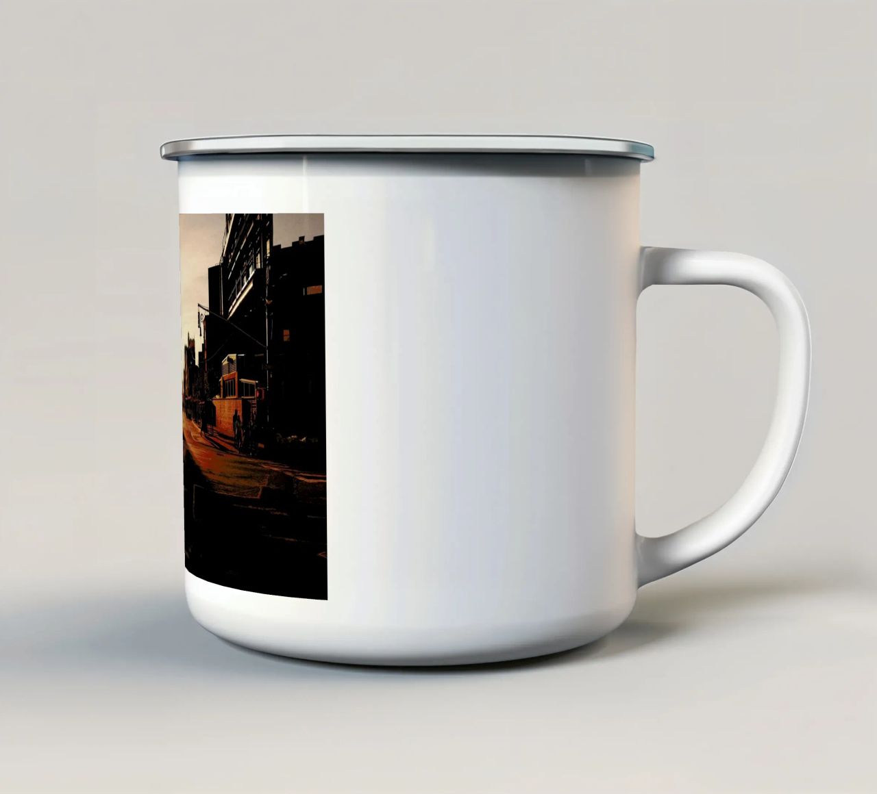 Warm tazza in smalto da Philipp Reinhard