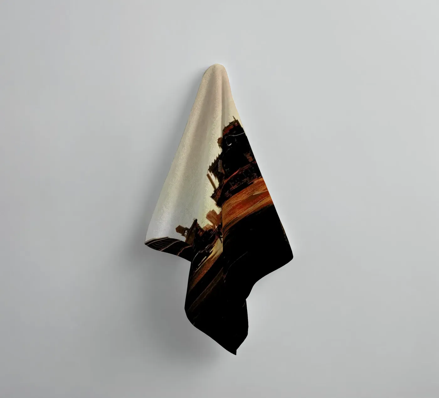 Warm towel by Philipp Reinhard