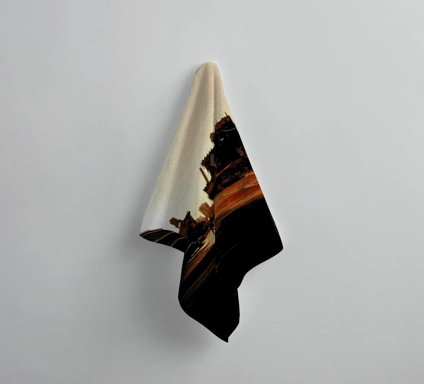 Warm towel by Philipp Reinhard