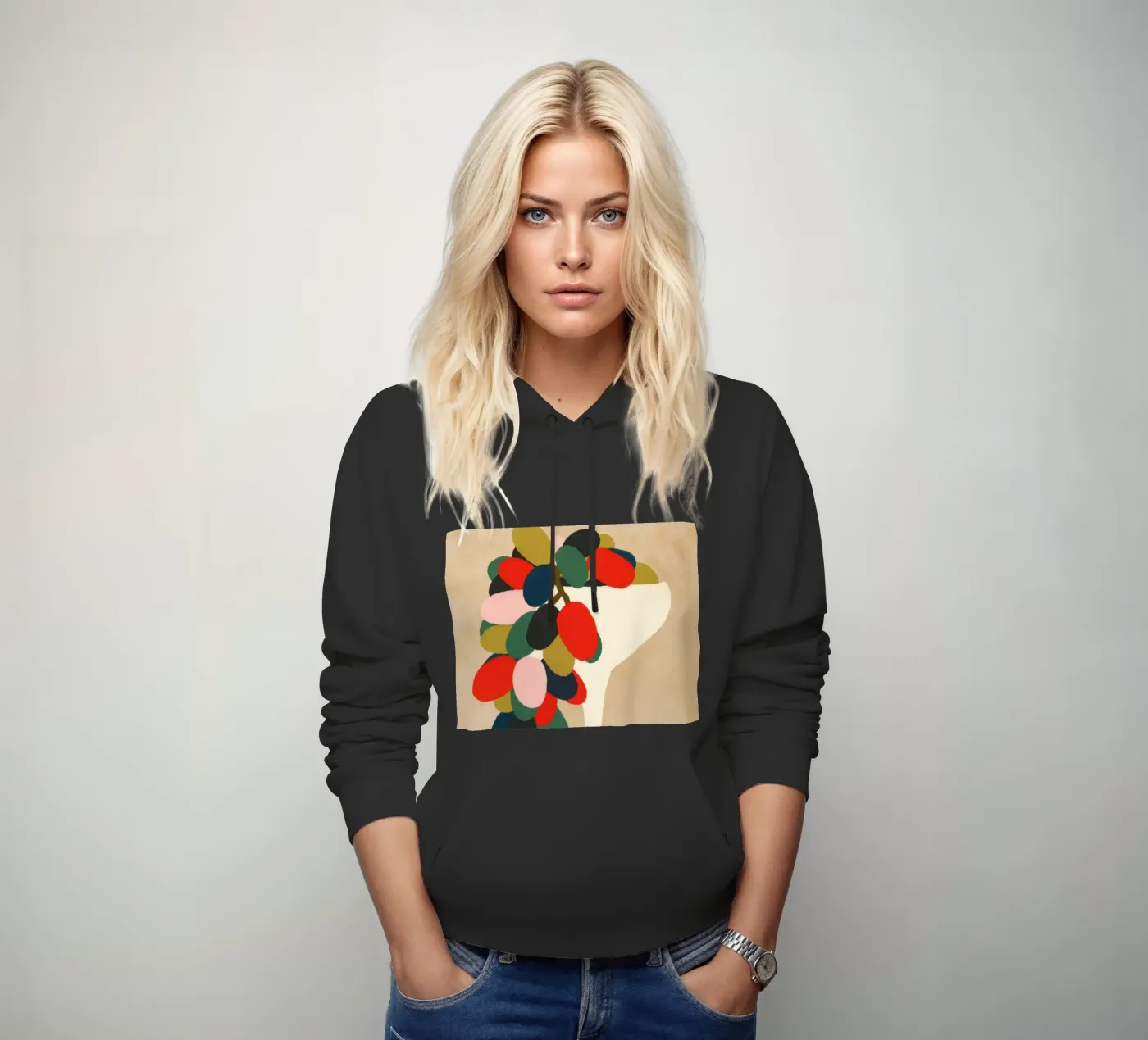 Grape Array hoodie by Kintsugi99