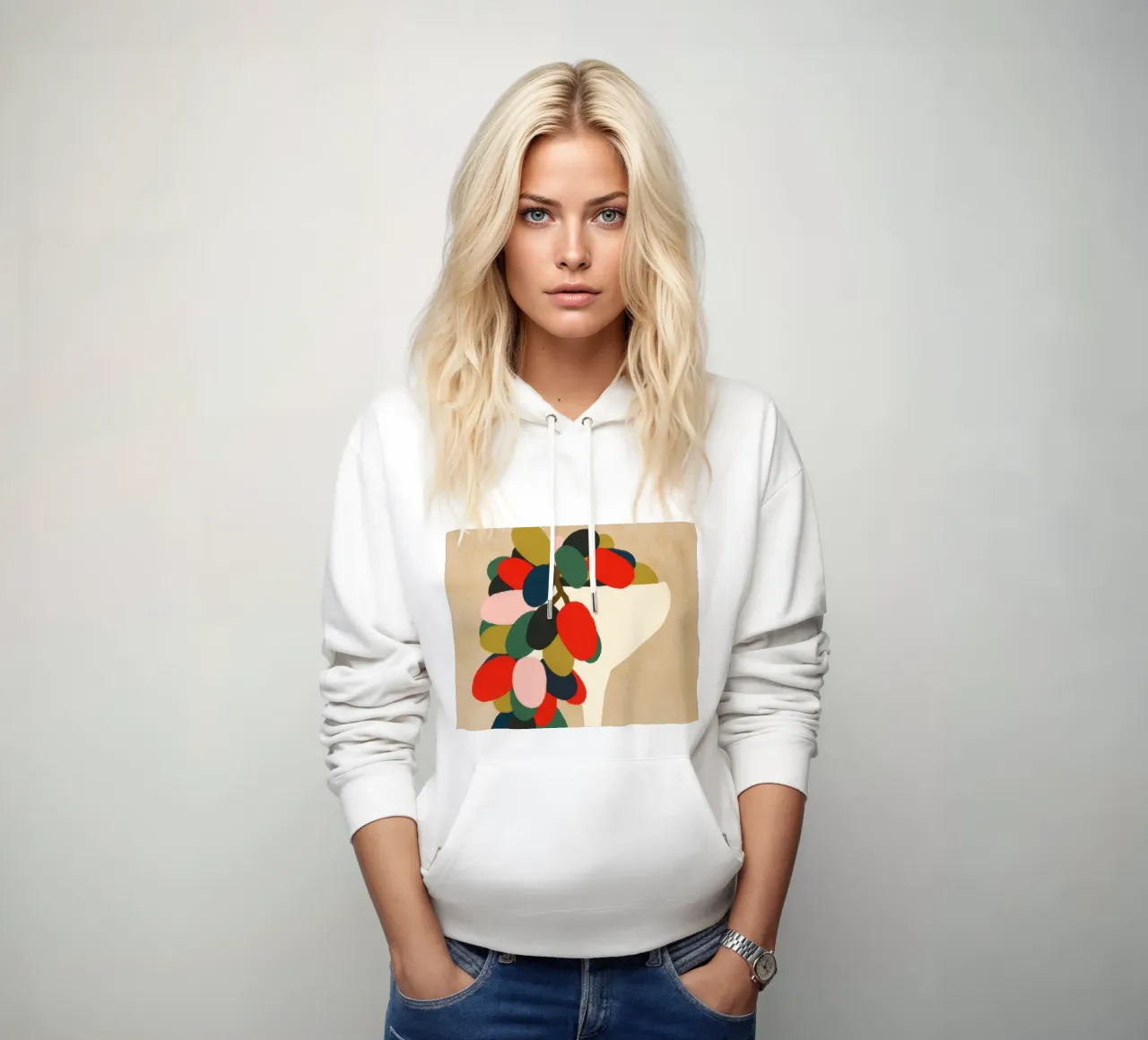 Racimo de uvas sudadera con capucha de Kintsugi99