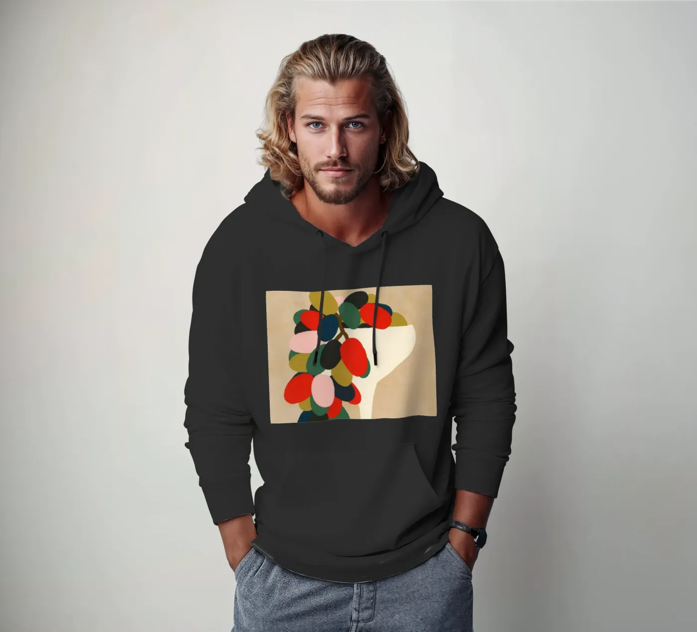 Grape Array hoodie by Kintsugi99