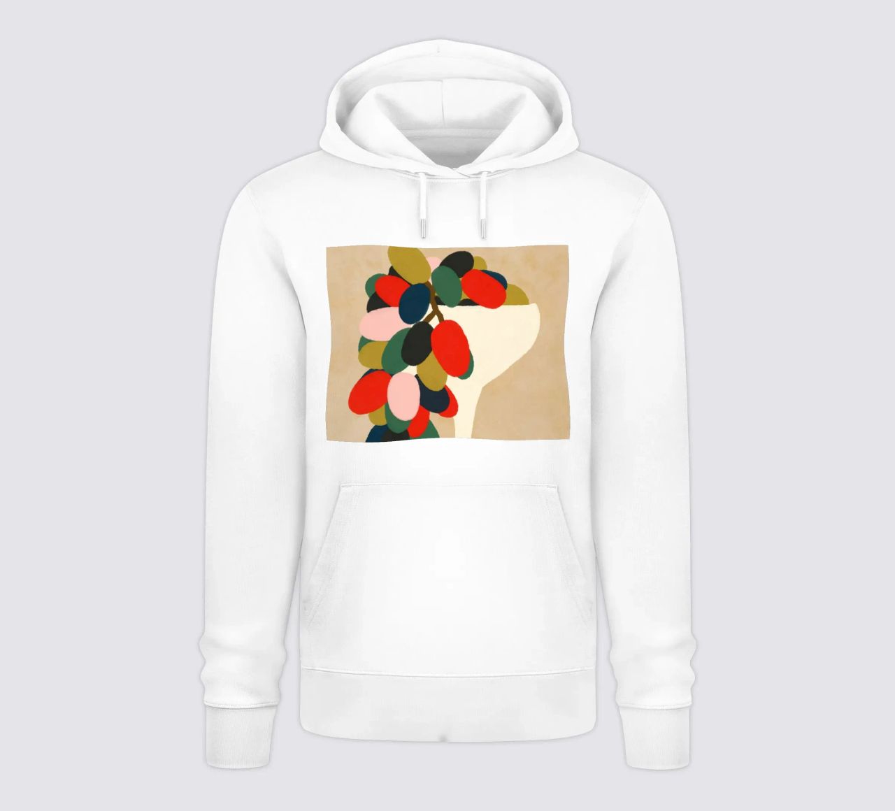 Vaschetta d'uva felpa con cappuccio da Kintsugi99