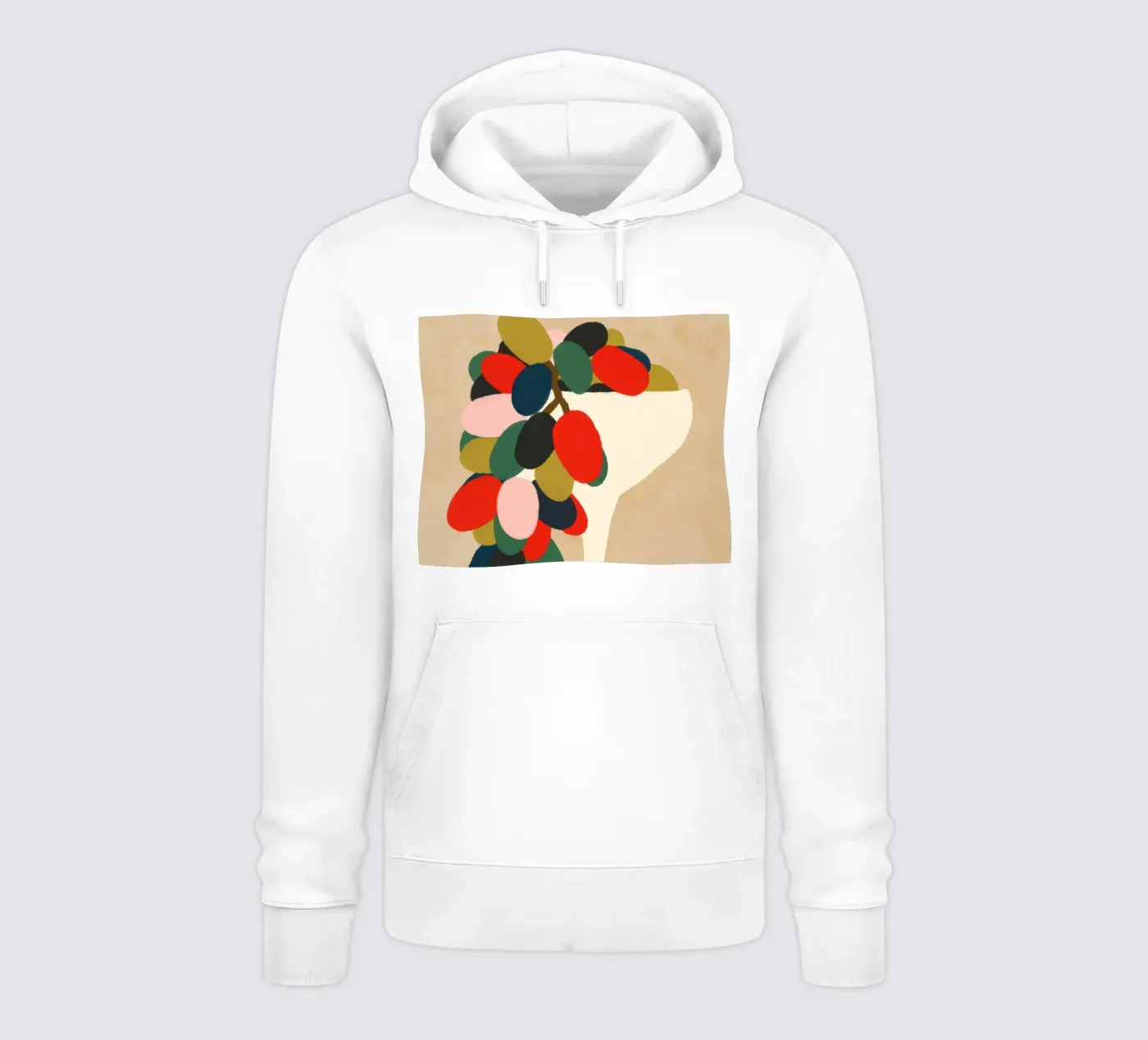 Vaschetta d'uva felpa con cappuccio da Kintsugi99
