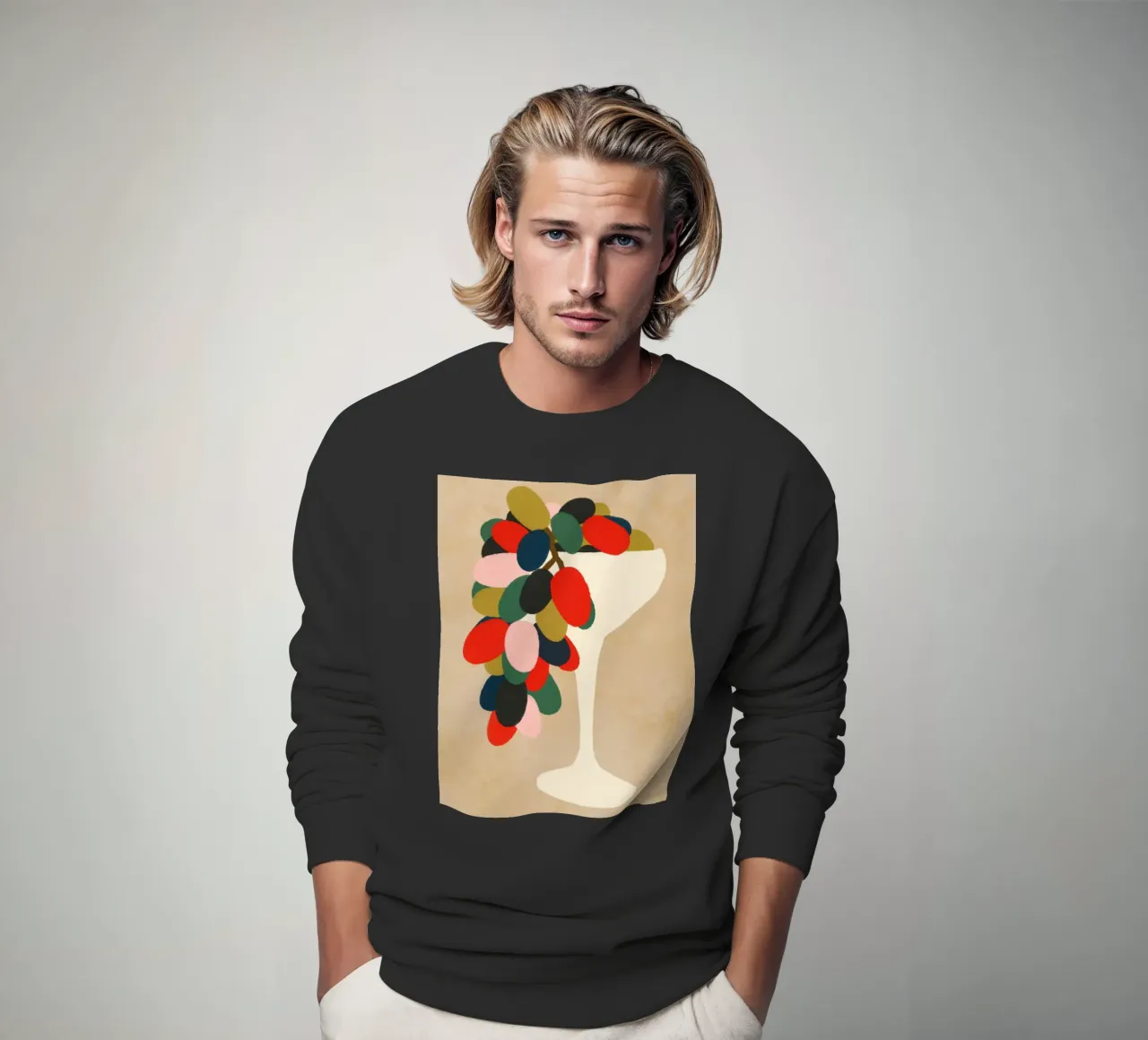 Weintrauben-Array Sweatshirt von Kintsugi99