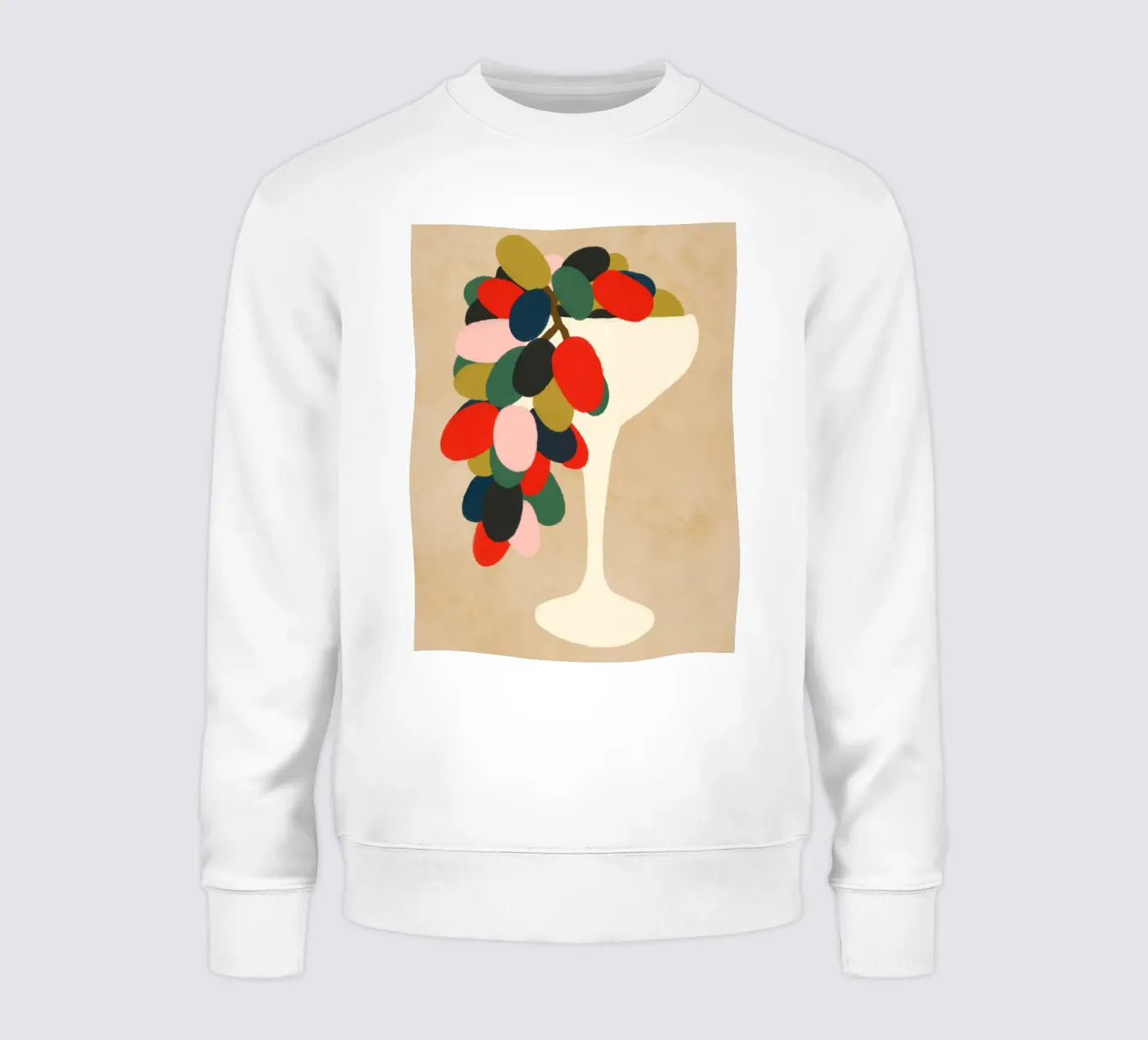 Weintrauben-Array Sweatshirt von Kintsugi99