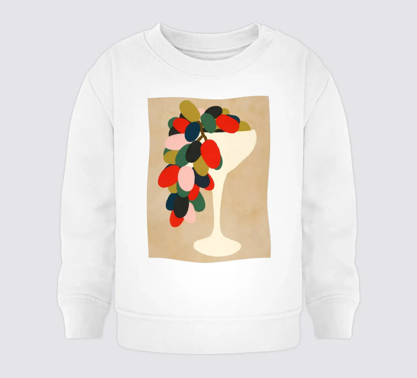 Vaschetta d'uva felpa neonato da Kintsugi99
