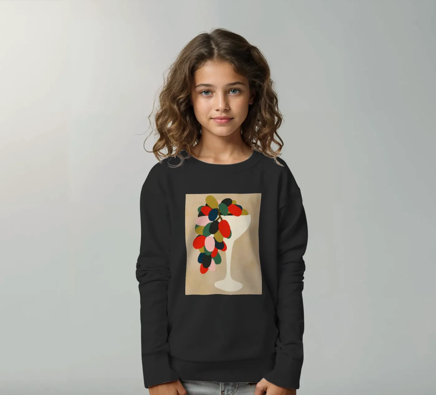 Vaschetta d'uva felpa bambino da Kintsugi99
