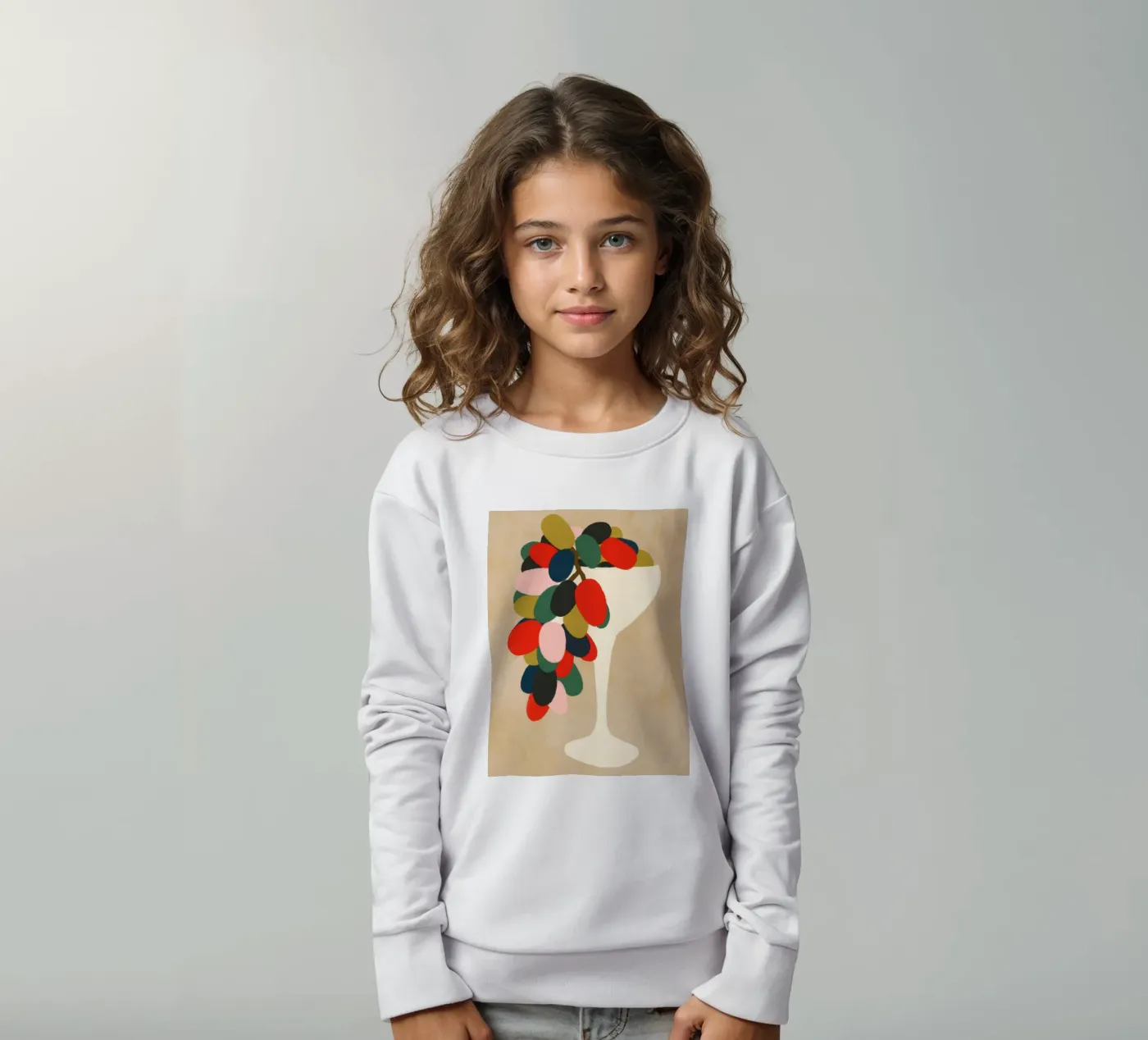 Vaschetta d'uva felpa bambino da Kintsugi99