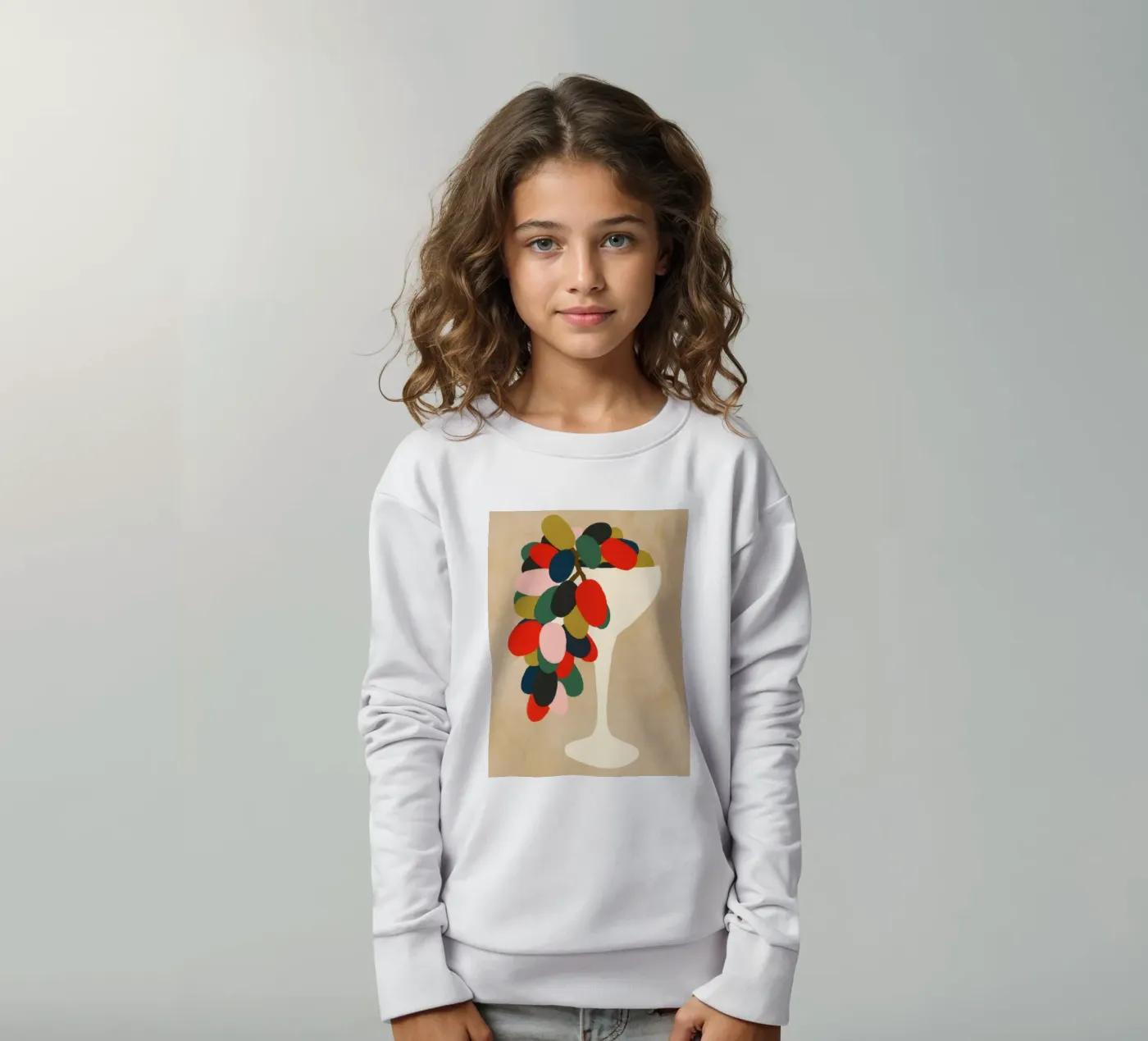 Grape Array kinder sweatshirt van Kintsugi99