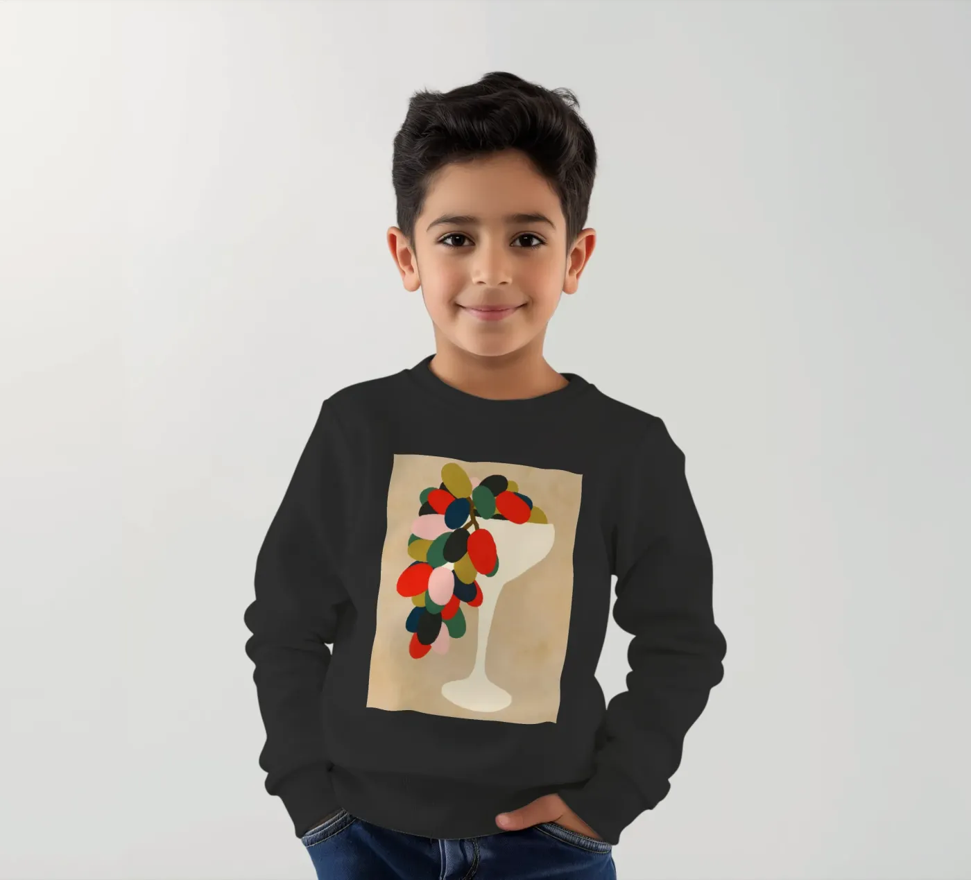 Grape Array kinder sweatshirt van Kintsugi99