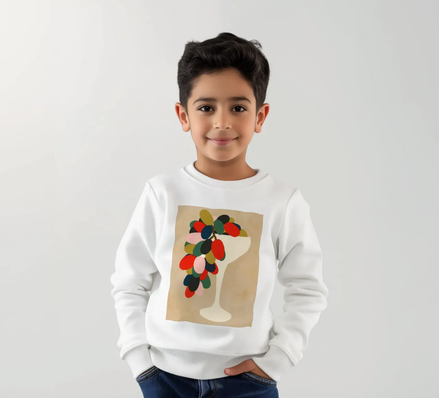 Grape Array kinder sweatshirt van Kintsugi99