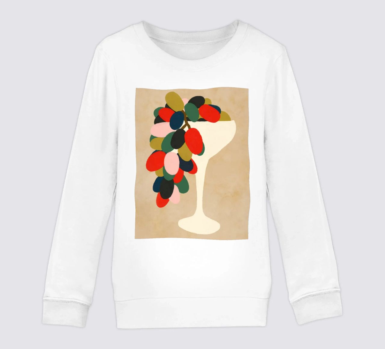 Vaschetta d'uva felpa bambino da Kintsugi99