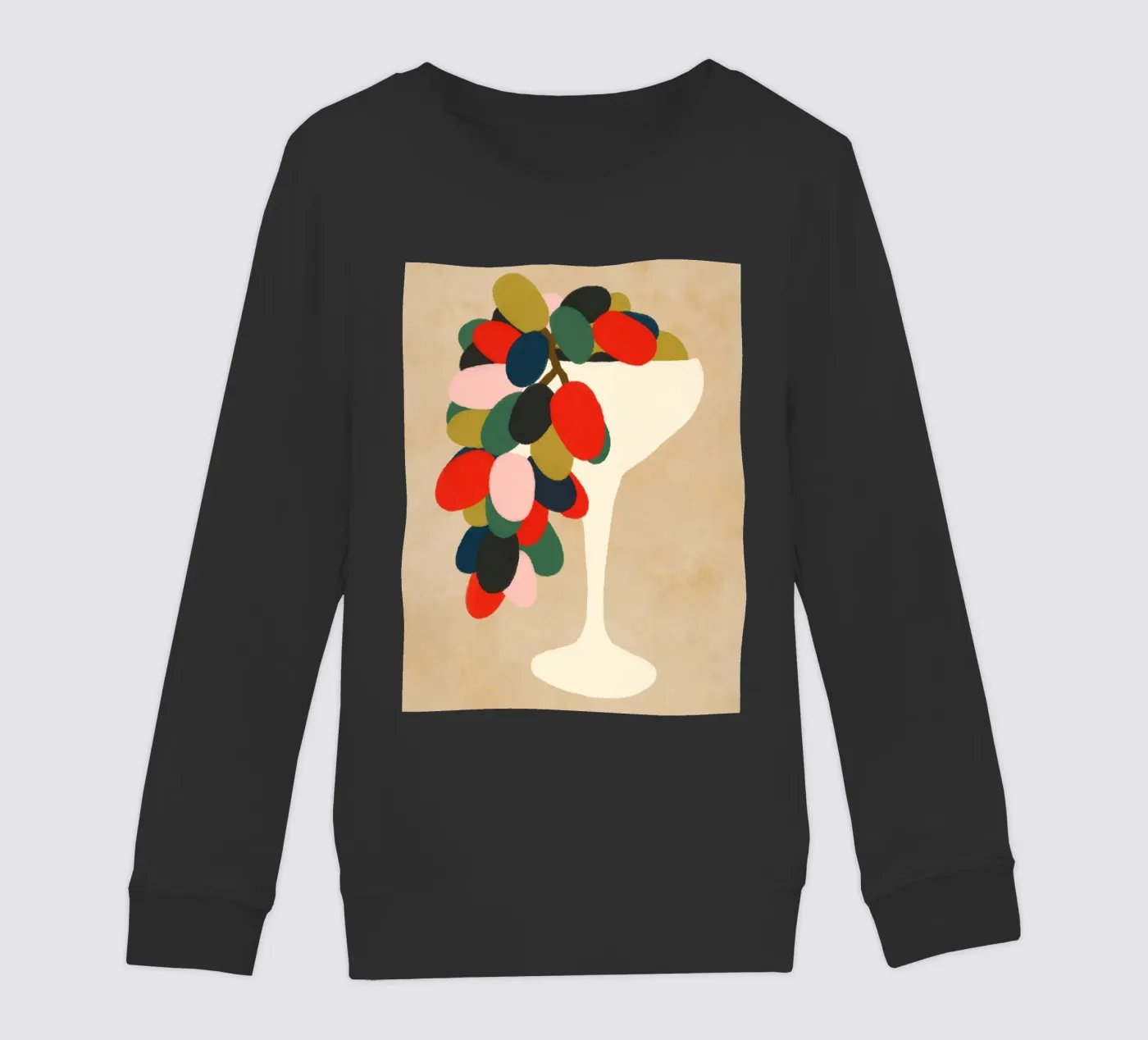 Vaschetta d'uva felpa bambino da Kintsugi99