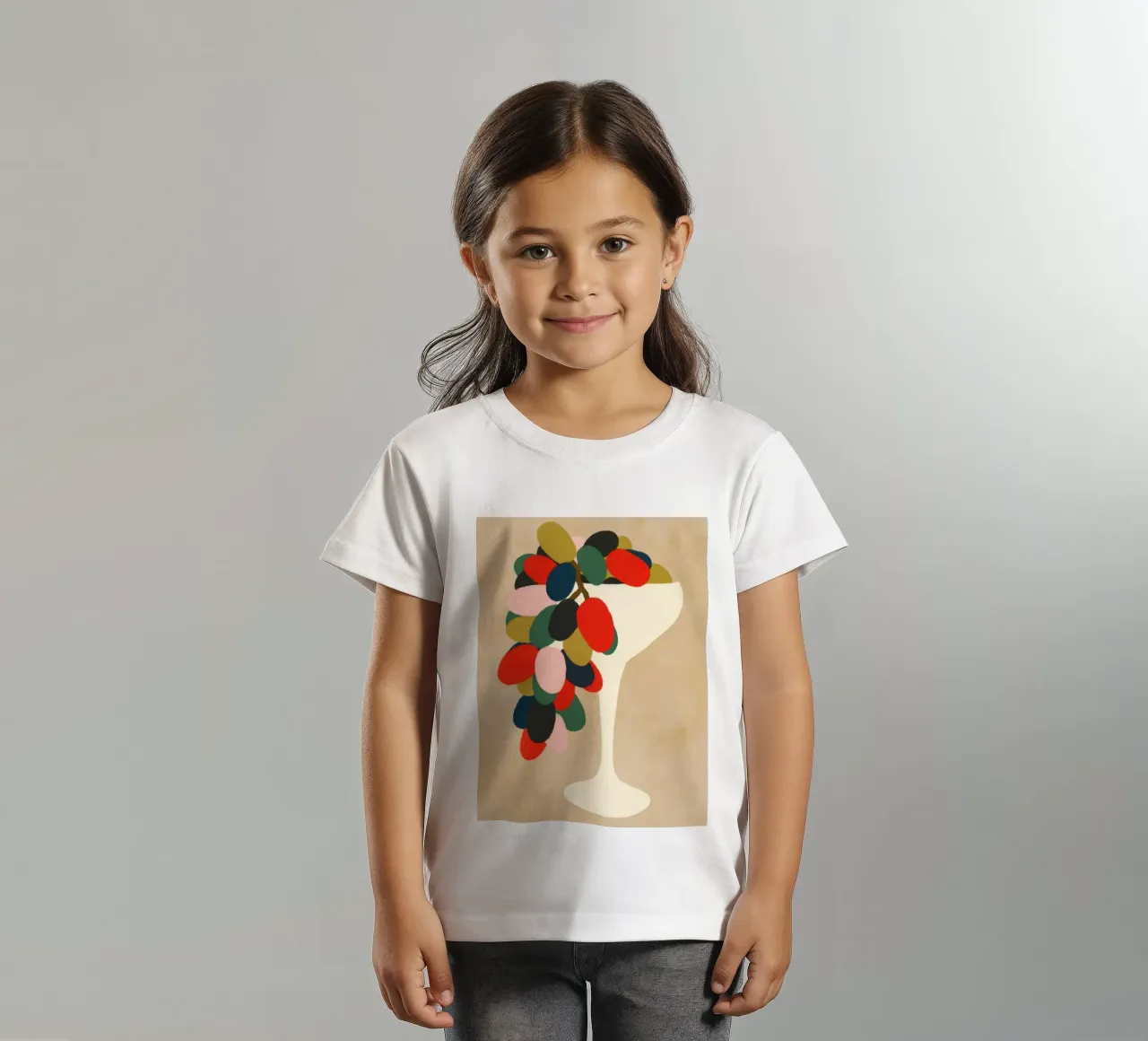Grape Array kids t-shirt by Kintsugi99