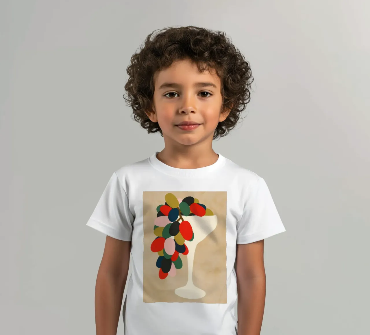 Grape Array kids t-shirt by Kintsugi99