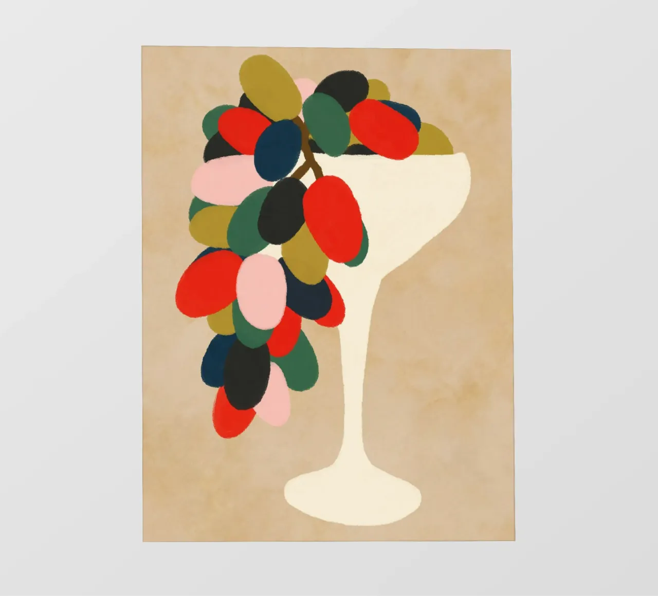 Druiven fotobehang van Kintsugi99