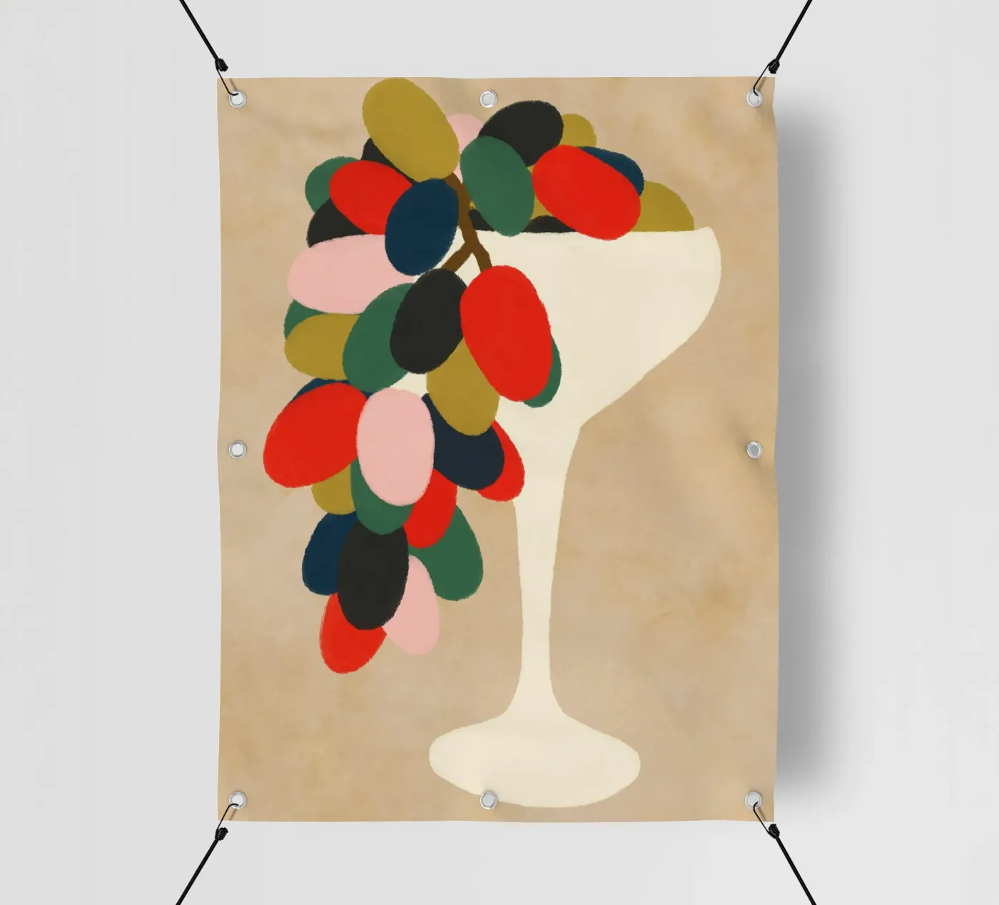 Vaschetta d'uva telo in pvc da Kintsugi99