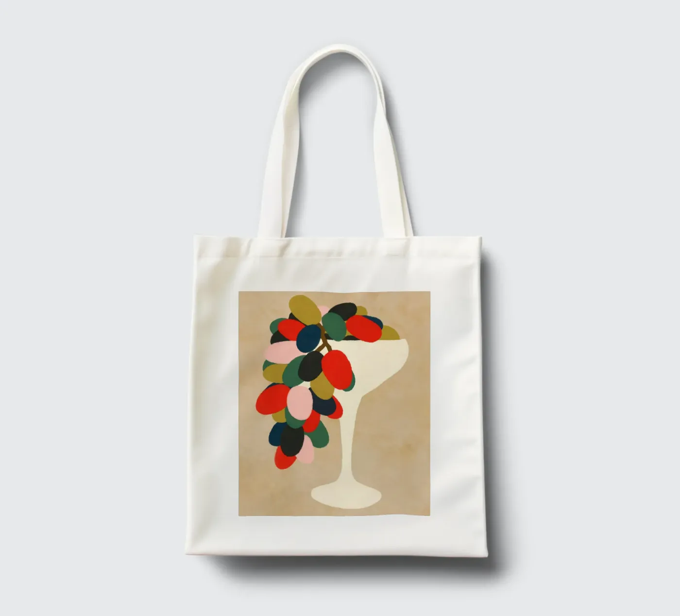 Grape Array jute draagtas van Kintsugi99