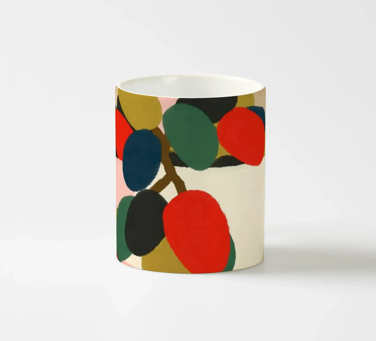 Druiven keramische mok van Kintsugi99