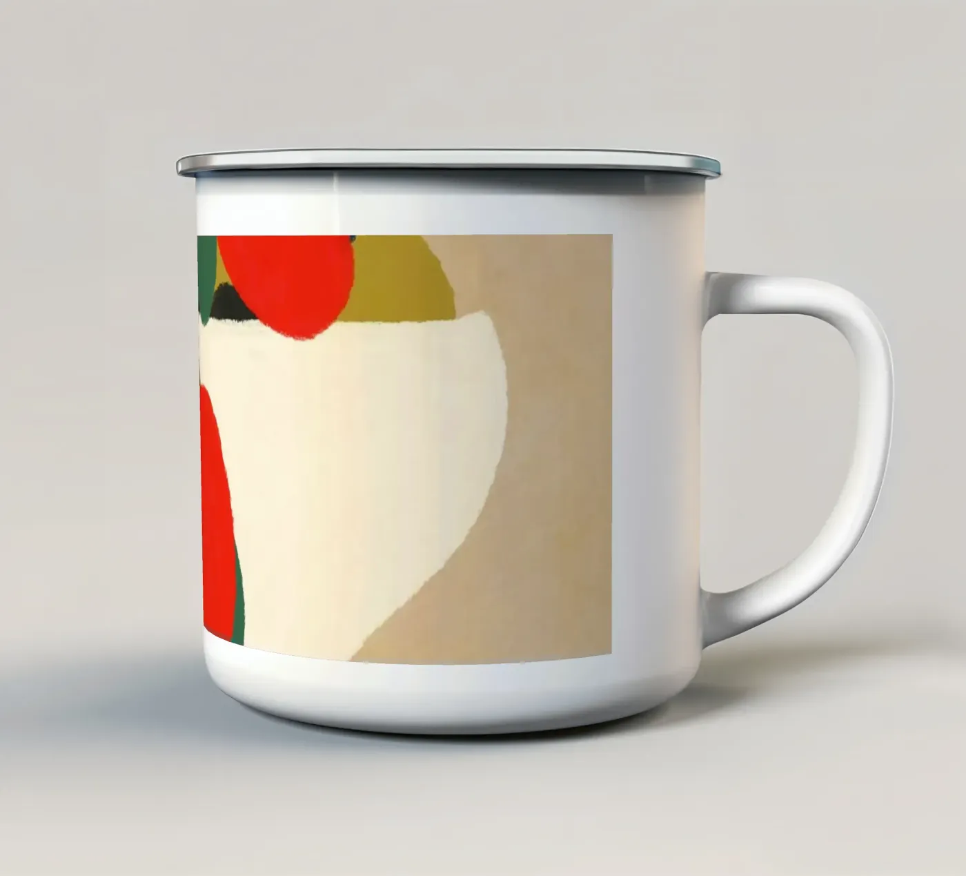 Weintrauben-Array Emaille Tasse von Kintsugi99