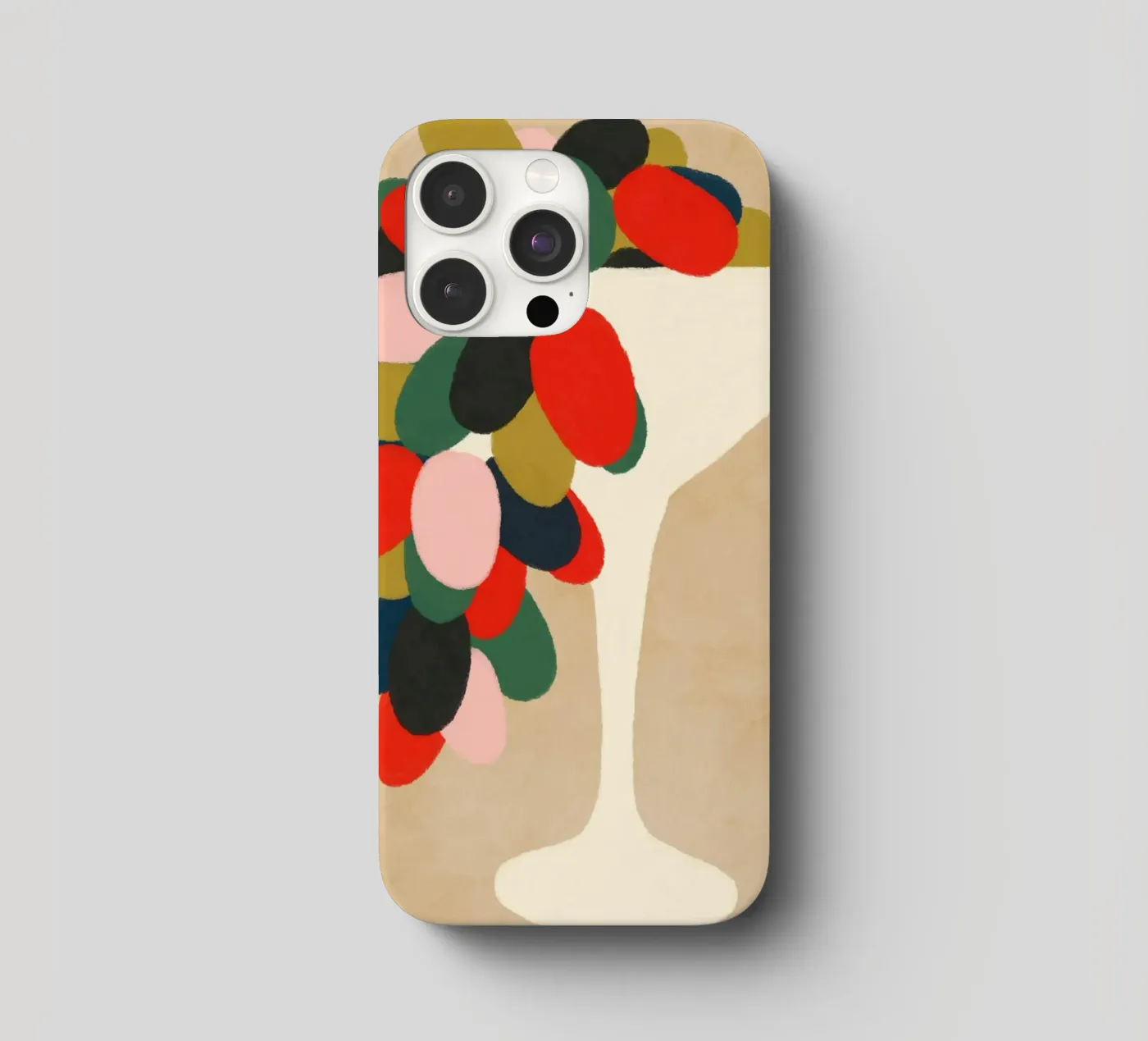 Weintrauben-Array iPhone Hülle von Kintsugi99