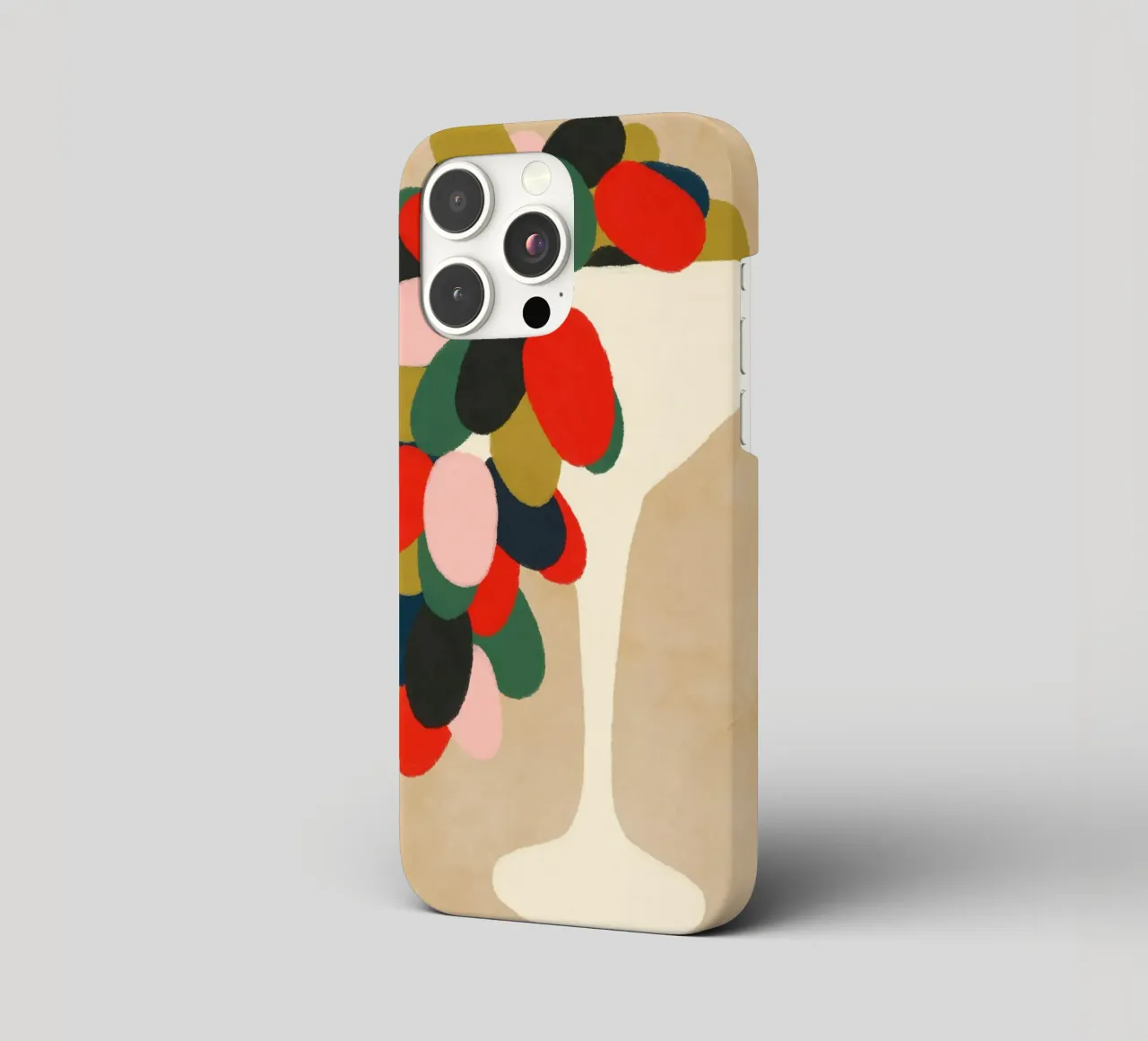 Weintrauben-Array iPhone Hülle von Kintsugi99