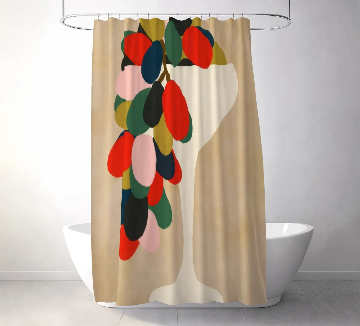 Vaschetta d'uva tenda da doccia da Kintsugi99