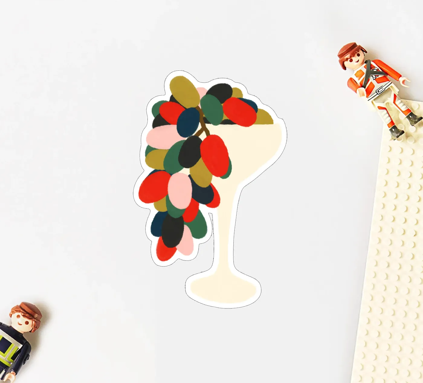 Réseau de raisins autocollant de Kintsugi99