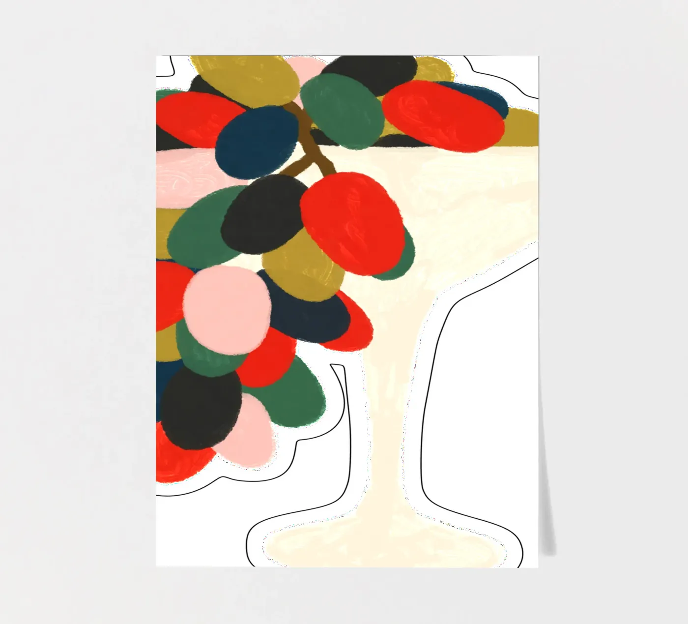 Druiven stickervel van Kintsugi99