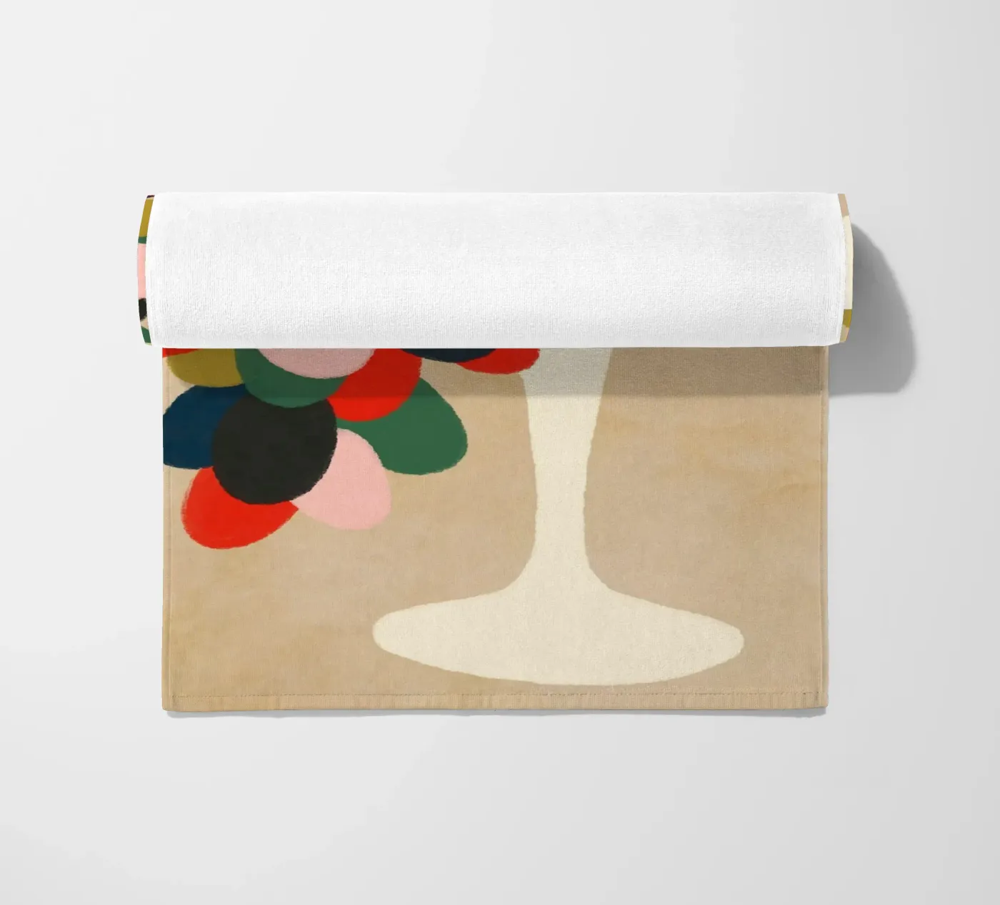 Grape Array beach towel by Kintsugi99