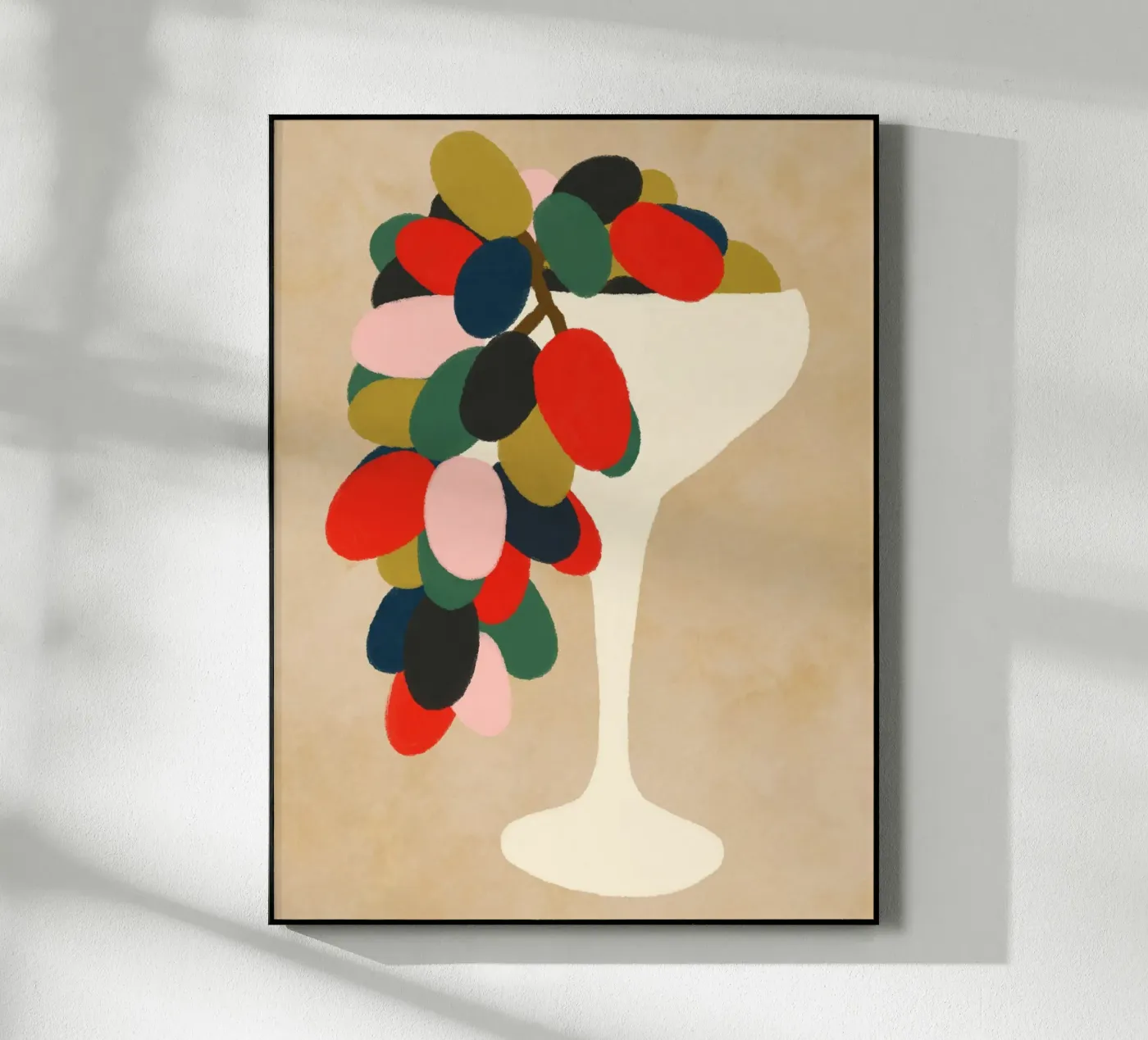 Weintrauben-Array Acryl-Glas von Kintsugi99