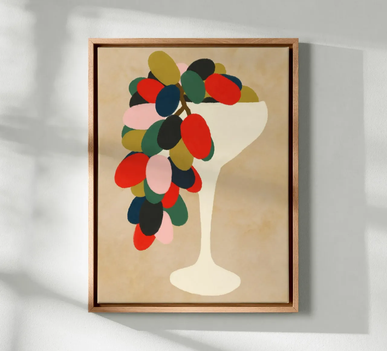 Grape Array canvas by Kintsugi99