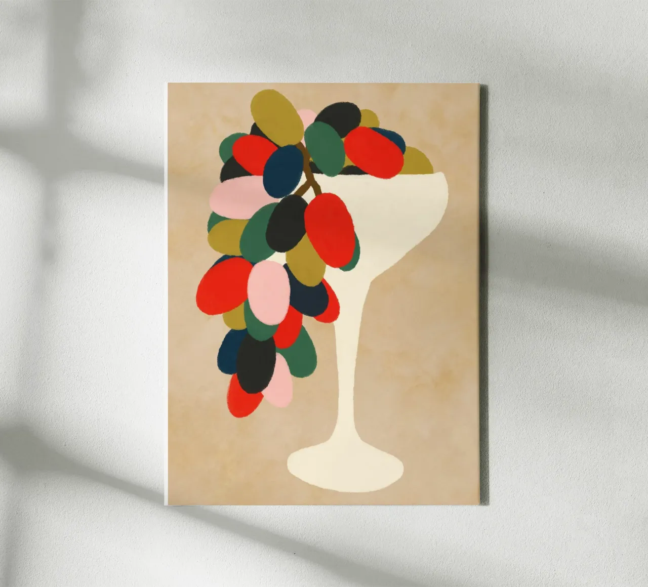 Grape Array canvas by Kintsugi99