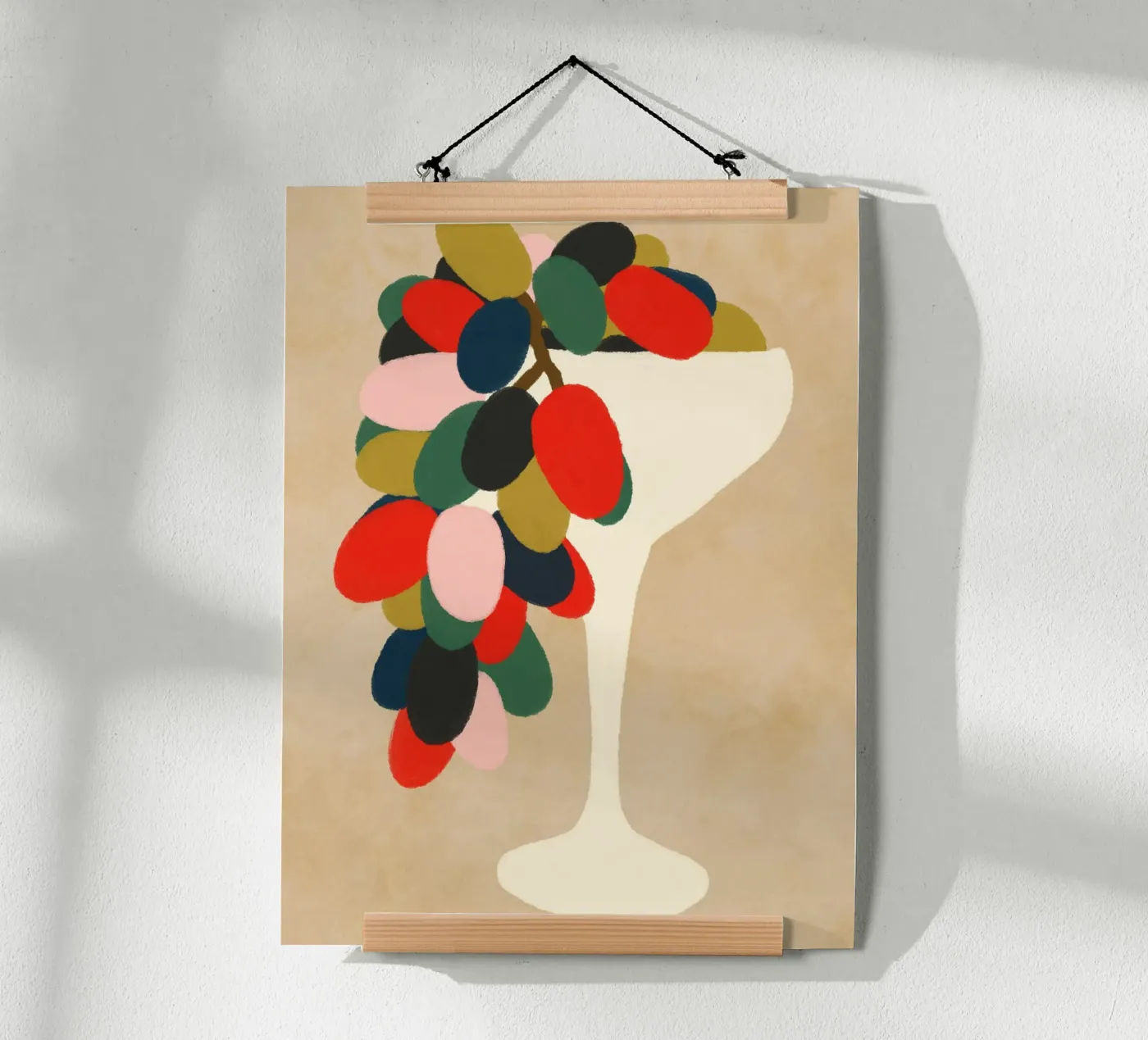 Weintrauben-Array Poster von Kintsugi99