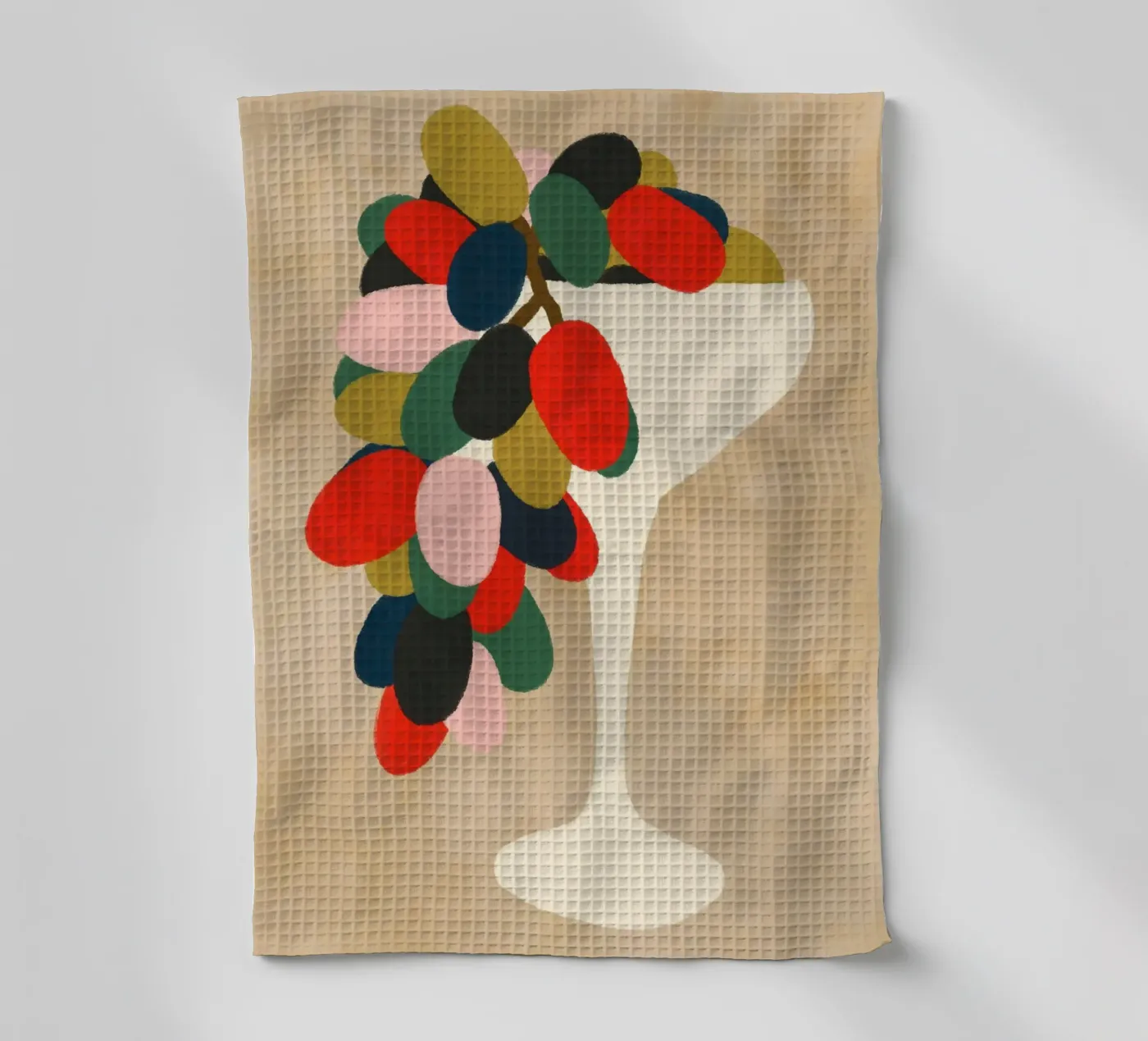 Weintrauben-Array Geschirrtuch von Kintsugi99