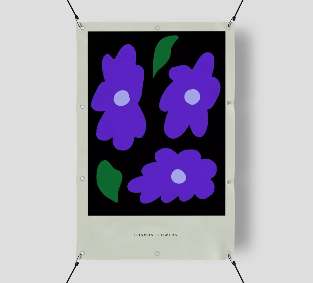 Cosmos Flowers pvc cover by Studio One