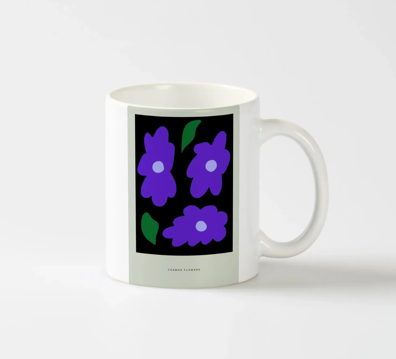 Cosmos Flowers tazza in ceramica da Studio One