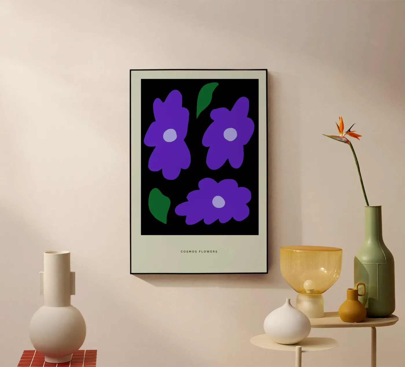 Cosmos Flowers plexiglass da Studio One