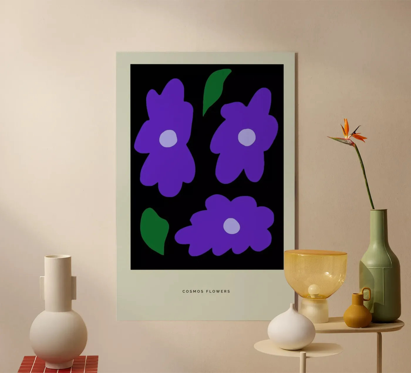 Cosmos Flowers plexiglass da Studio One