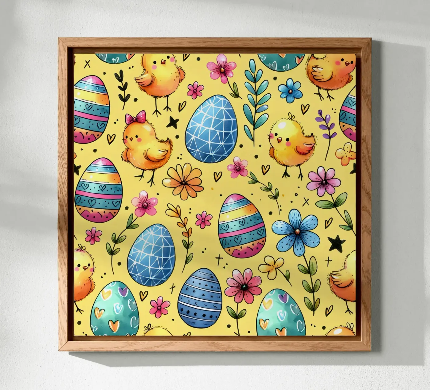 Easter Chicks Doodles forex plate by Happy Littles