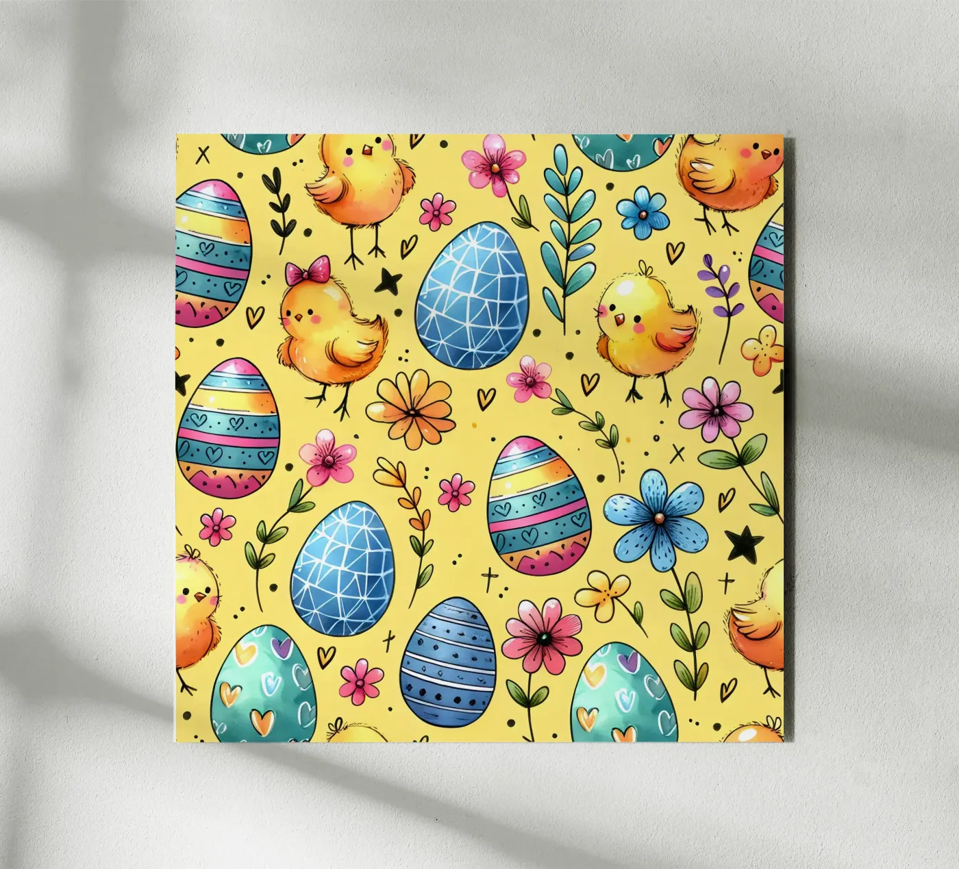 Easter Chicks Doodles forex plate by Happy Littles