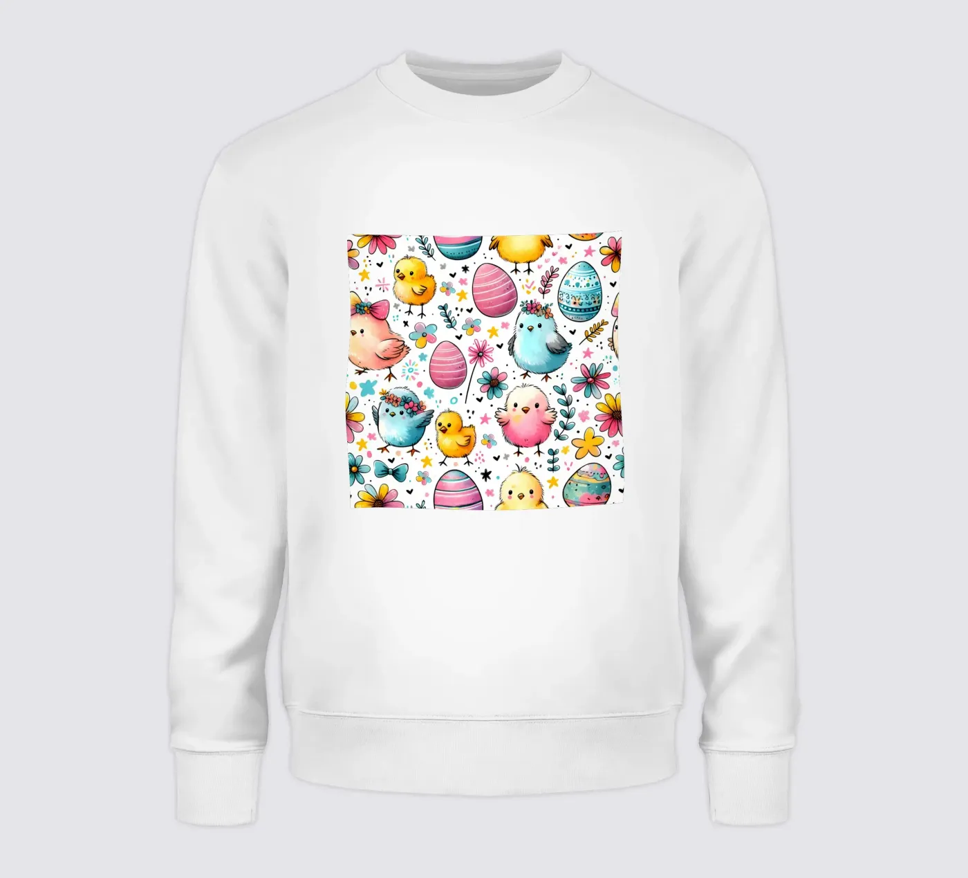 Easter Chicks Doodles sweatshirt by Happy Littles