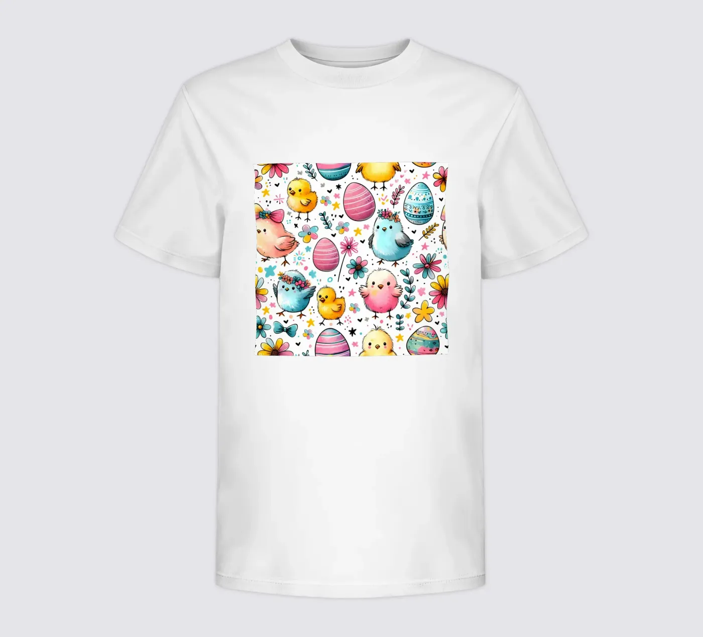 Paaskuikens Doodles kinder t-shirt van Happy Littles