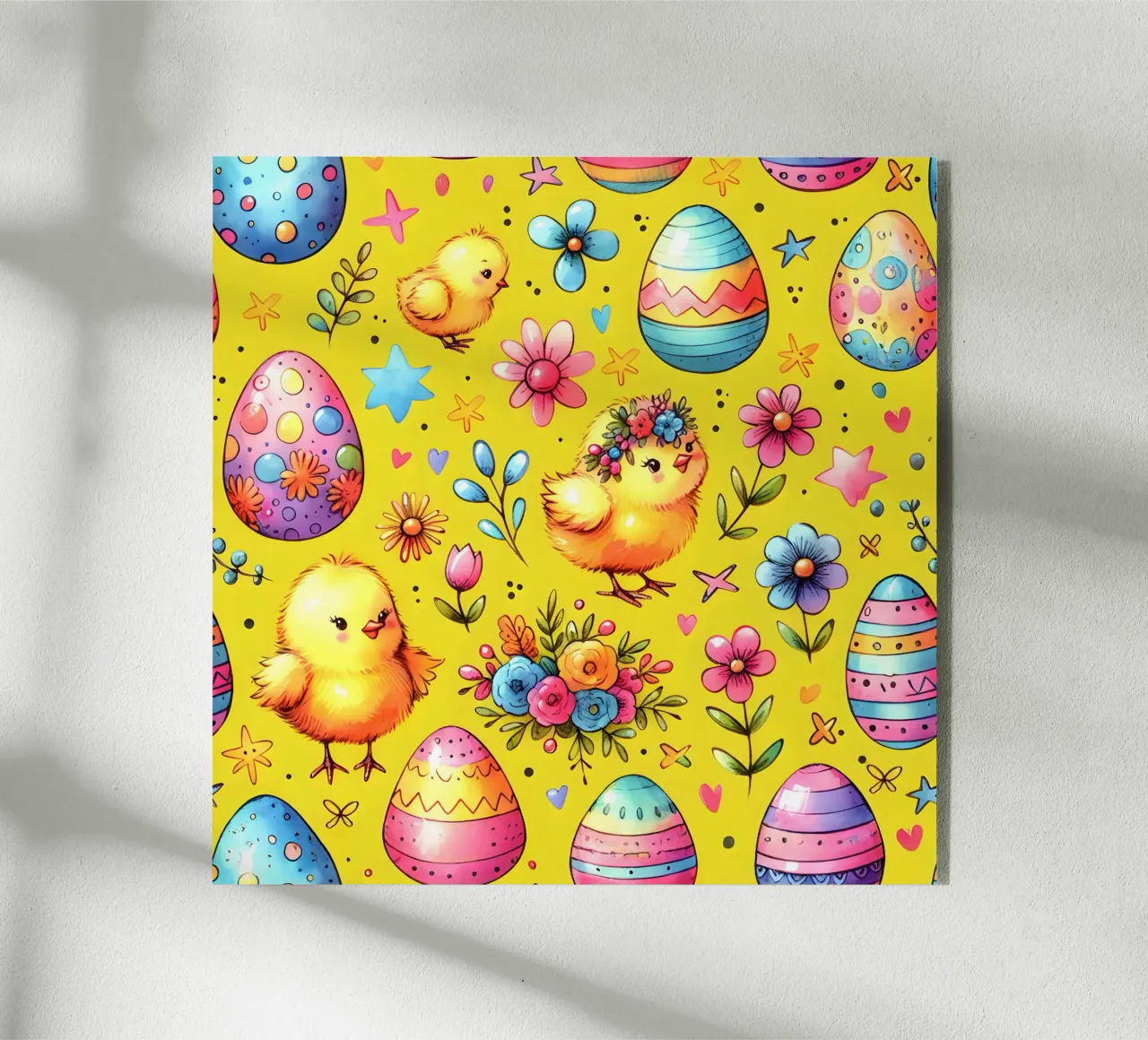 Easter Chicks Doodles plexiglass da Happy Littles