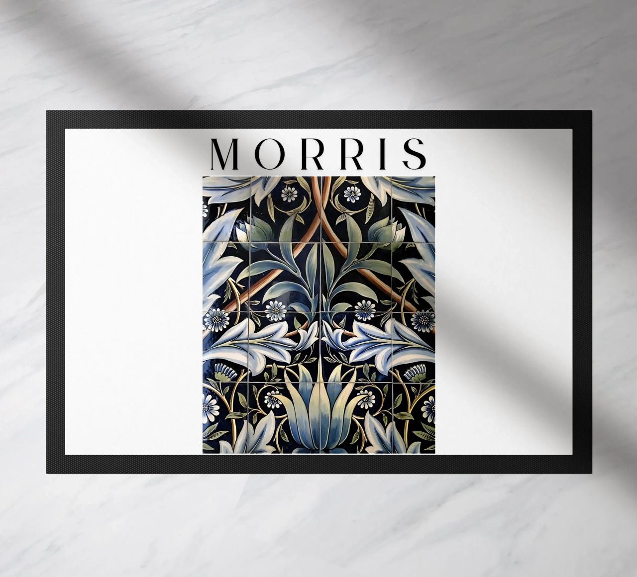 William Morris - Panel de azulejos de cerámica felpudo de tokovictory