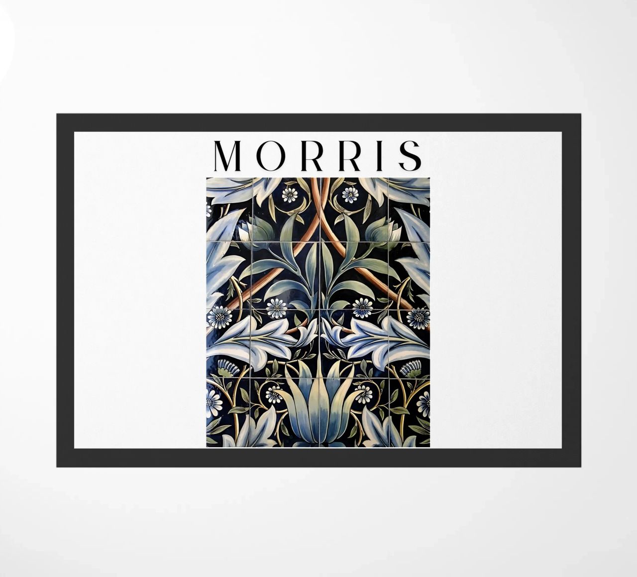William Morris - Panel de azulejos de cerámica felpudo de tokovictory