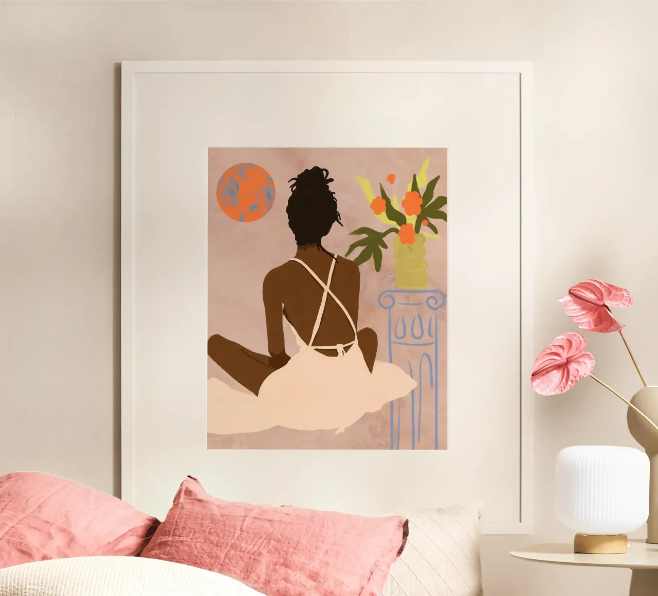 Der Blick in den Abgrund Poster von Kintsugi99