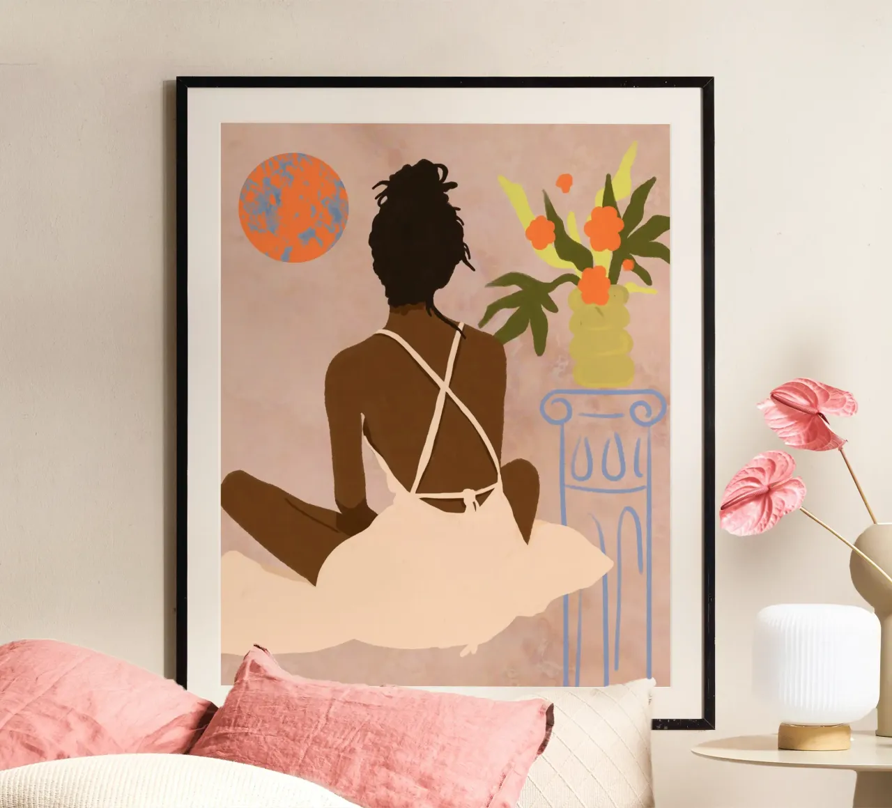 Der Blick in den Abgrund Poster von Kintsugi99